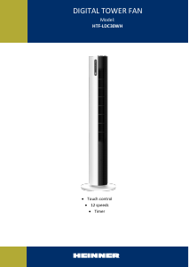 Manual Heinner HTF-LDC30WH Ventilator