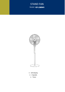 Manual Heinner HSF-L360WH Ventilator