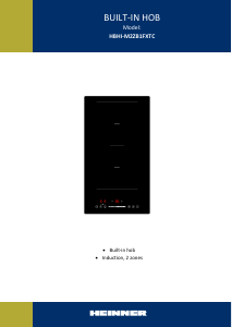 Manual Heinner HBHI-M2ZB1FXTC Plită
