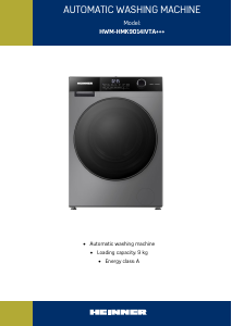 Használati útmutató Heinner HWM-HMK9014IVTA+++ Mosógép