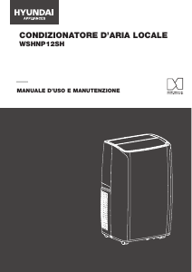 Manuale Hyundai WSHN-P12SH Condizionatore d’aria