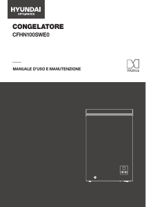 Manuale Hyundai CFHN-100SWE0 Congelatore