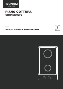 Manuale Hyundai GHHN-M302F2 Piano cottura