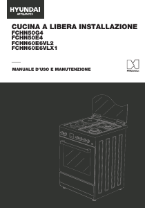 Manuale Hyundai FCHN-60E6VL2 Cucina