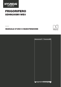 Manuale Hyundai SDHN-29SM1WE0 Frigorifero