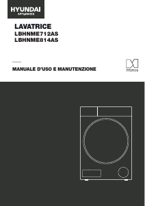 Manuale Hyundai LBHN-ME814AS Lavatrice