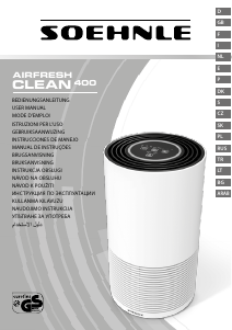 Manual Soehnle Airfresh Clean 400 Air Purifier