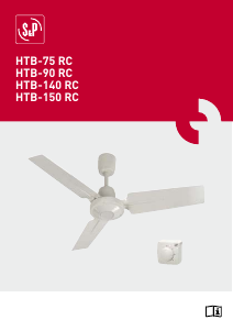 Manual de uso Soler and Palau HTB-150 RC Ventilador de techo