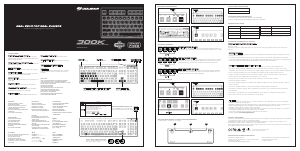 Manual Cougar 300K Keyboard