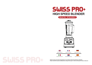Manuale Swiss Pro+ SP-BL2000.D Frullatore