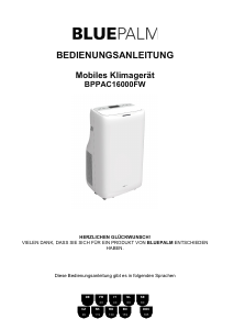 Manual Bluepalm BPPAC16000FW Aer condiționat