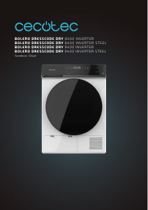 Bedienungsanleitung Cecotec Bolero DressCode Dry 9400 Inverter Steel Trockner