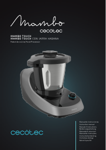 Manual de uso Cecotec Mambo Touch con Jarra Habana Robot de cocina