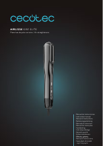 Εγχειρίδιο Cecotec AirLisse 6in1 Elite Ισιωτικό μαλλιών