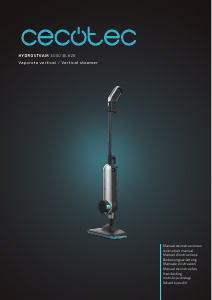 Manuale Cecotec HydroSteam 3030 Blaze Pulitore a vapore