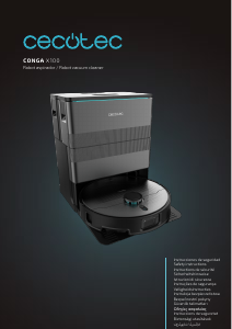 Manuale Cecotec Conga X100 Aspirapolvere