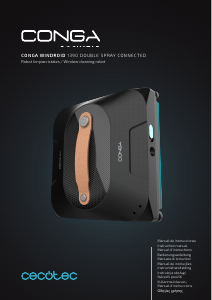 Bedienungsanleitung Cecotec Conga Windroid 1390 Double Spray Connected Fensterreiniger