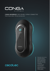 Bedienungsanleitung Cecotec Conga Windroid 1090 Double Spray Connected Fensterreiniger