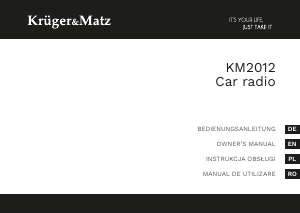 Manual Krüger and Matz KM2012 Player auto