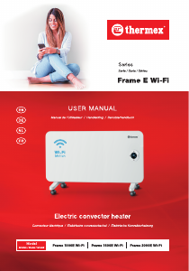 Bruksanvisning Thermex Frame 2000E Wi-Fi Värmefläkt