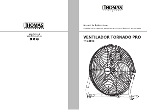 Manual de uso Thomas TH-20BNS Ventilador