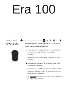 Handleiding Sonos Era 100 Luidspreker