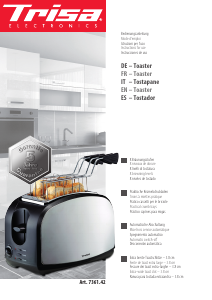 Manuale Trisa Crispy Snack Tostapane