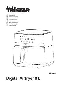 Instrukcja Tristar FR-9418 Frytkownica