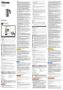 Manual Tristar MK-2277 Batedor de leite