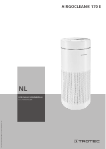Handleiding Trotec AIRGOCLEAN 170 E Luchtreiniger