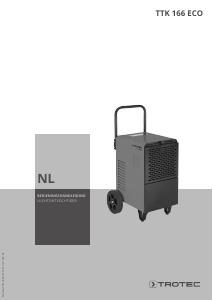 Handleiding Trotec TTK 166 ECO Luchtontvochtiger