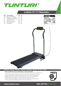 Handleiding Tunturi Cardio Fit T5 Loopband