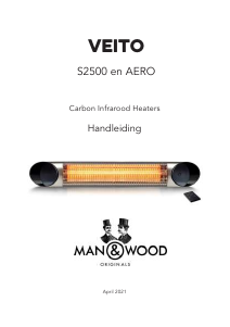 Handleiding Veito S2500 Terrasverwarmer
