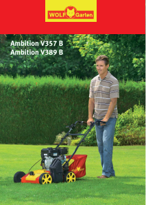 Handleiding Wolf Garten Ambition V357 B Grasmaaier