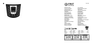 Manual de uso First Austria FA-5130 Arrocera