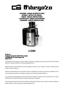 Manual Orbegozo LI 5080 Centrifugadora