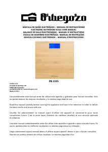 Mode d’emploi Orbegozo PB 2335 Pèse-personne