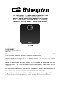 Mode d’emploi Orbegozo PB 2250 Pèse-personne