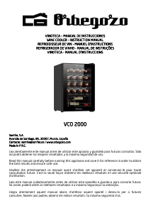 Bruksanvisning Orbegozo VCO 2000 Vinkyl