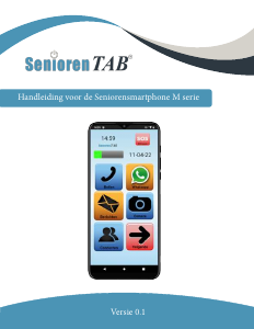 Handleiding SeniorenTAB M Mobiele telefoon