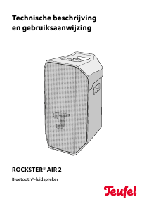 Handleiding Teufel Rockster Air 2 Luidspreker