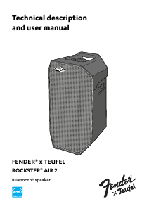 Handleiding Teufel Rockstar Air 2 Fender Luidspreker