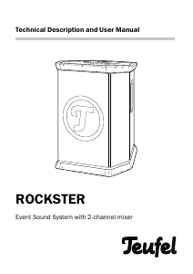 Handleiding Teufel Rockster Luidspreker
