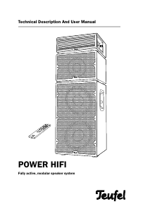 Handleiding Teufel Power HiFi Luidspreker