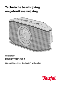 Handleiding Teufel Rockster Go 2 Luidspreker
