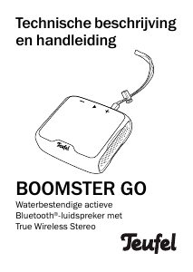 Handleiding Teufel Boomster Go Luidspreker