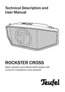 Handleiding Teufel Rockster Cross Luidspreker