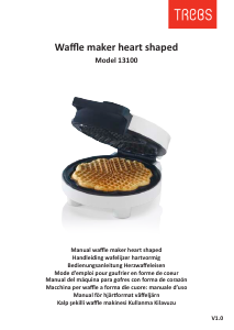 Bedienungsanleitung Trebs 13100 Waffeleisen