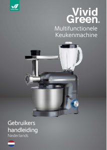 Handleiding Vivid Green VGKMMG Keukenmachine