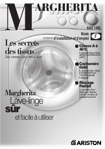 Mode d’emploi Ariston AAX149L Margherita Lave-linge